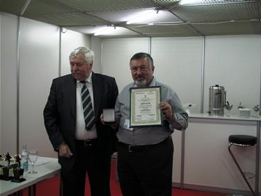 awarding at the exibition AGROPRODMASH-2014