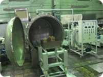 Boilerclaves BH-1200
(autoclaves) for smelting of model structure
