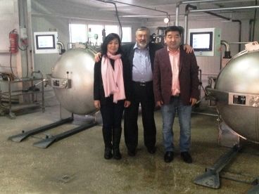 autoclaves AH-1200/3 at cannery in Ulanbator(Mongolia)