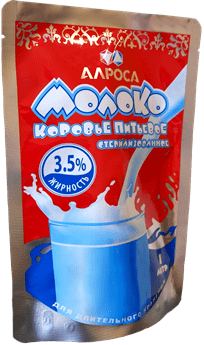 молоко от «АЛРОСА»